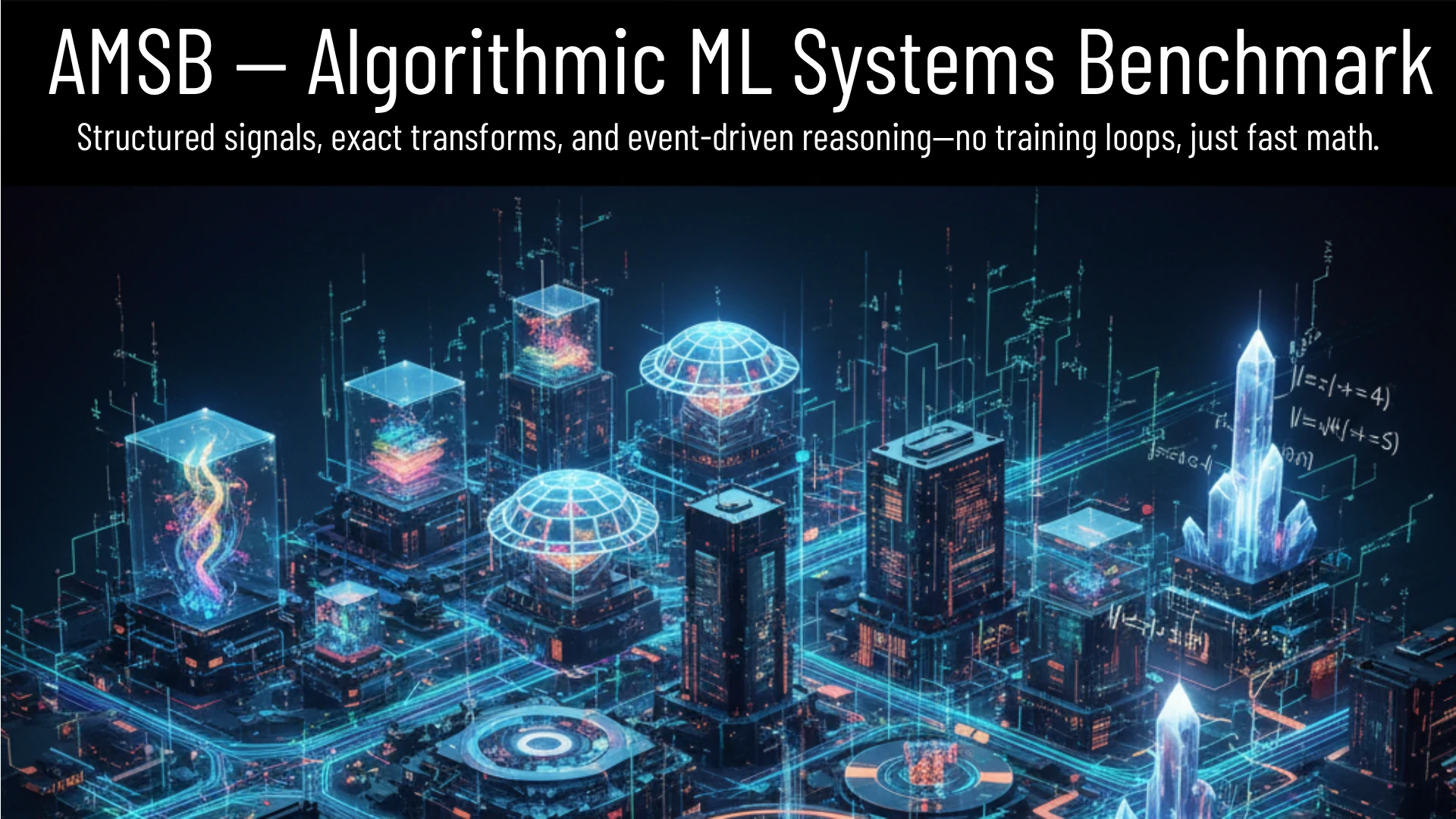 AMSB | Algorithmic ML Systems Benchmark